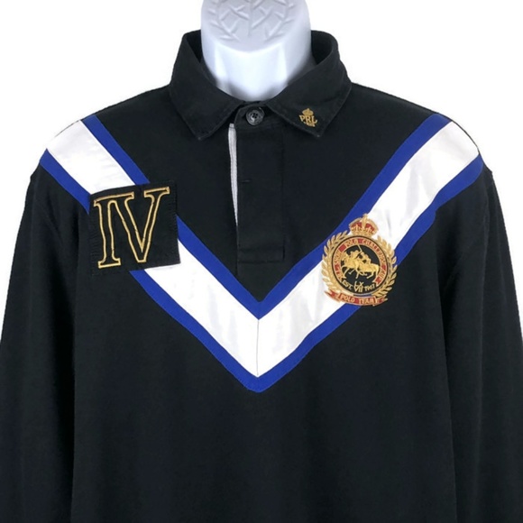 Polo Ralph Lauren Other - Polo Ralph Lauren Custom Fit Rugby Shirt XL L/S
